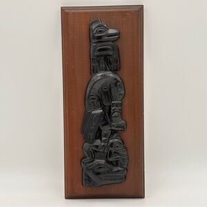 Vintage BOMA Canada Totem Wall Plaque